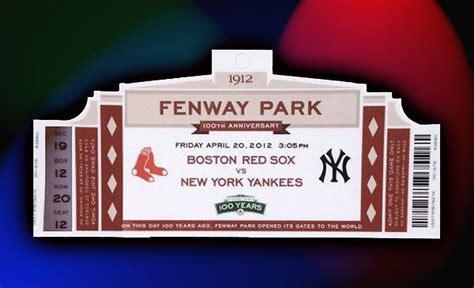 fenway park tickets red sox